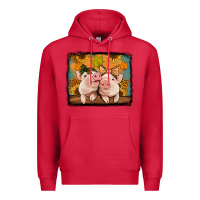 Cardinal fall pigs Premium Hoodie - Jasminsmagicworld