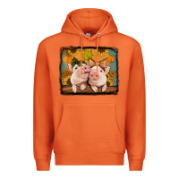 Carrot fall pigs Premium Hoodie - Jasminsmagicworld