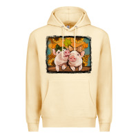 Pina Colada fall pigs Premium Hoodie - Jasminsmagicworld