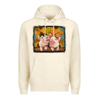 Sandshell fall pigs Premium Hoodie - Jasminsmagicworld