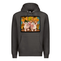 Smoke fall pigs Premium Hoodie - Jasminsmagicworld