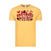 Vintage Mustard one loved mini Vintage Tee - FaDigitalArtStudio