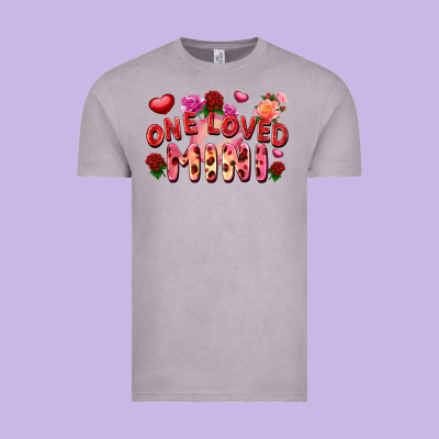One Loved Mini Vintage Tee Designed By Fadigitalartstudio