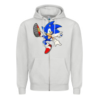 Dove Grey Söniĉ Kids Zipper Hoodie - linhVisuals