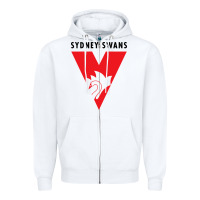 Sydney Swans Zipper Hoodie | Teevron