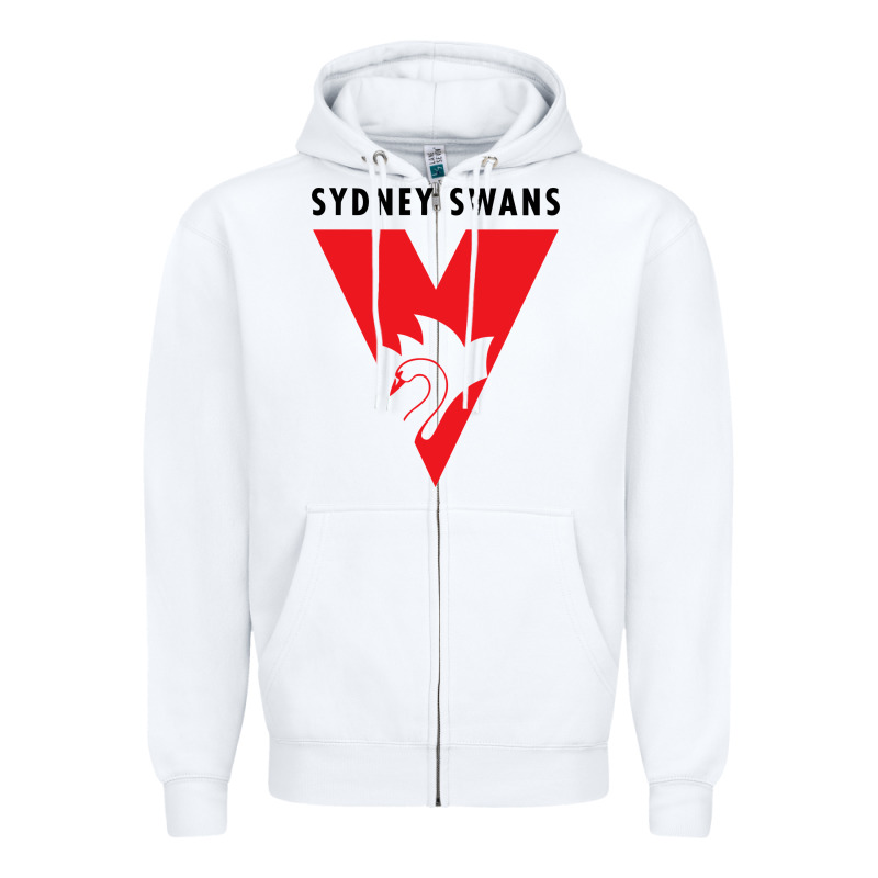 Sydney Swans Zipper Hoodie by linhVisuals | Teevron