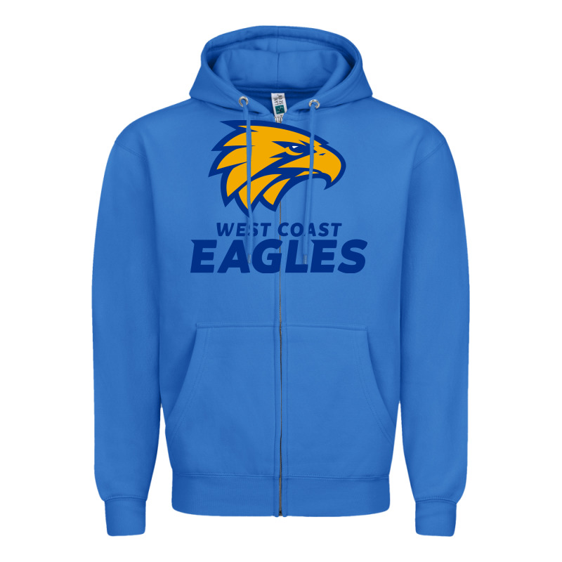 West Coast Eagles Zipper Hoodie by linhVisuals | Teevron