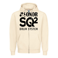 Sandshell Sonor Drum Zipper Hoodie - linhVisuals
