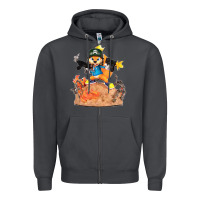 Smoke conker the squirrel, bad, video game, game, green, squirel Zipper Hoodie - linhVisuals