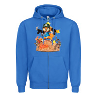 True Royal conker the squirrel, bad, video game, game, green, squirel Zipper Hoodie - linhVisuals