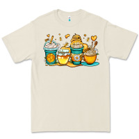 Bone honey bee coffee cups Premium Tee - OliviaCreatesArt