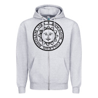 Heather Grey bowdoin college x Zipper Hoodie - linhVisuals