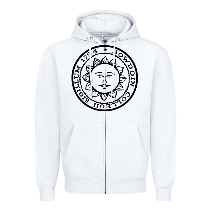 Bowdoin College X Zipper Hoodie by linhVisuals | Teevron