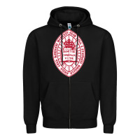 Black bard college Zipper Hoodie - linhVisuals