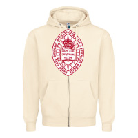 Sandshell bard college Zipper Hoodie - linhVisuals