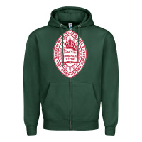 Sports Green bard college Zipper Hoodie - linhVisuals