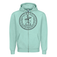 Seafoam dickinson college Zipper Hoodie - linhVisuals