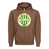 Chestnut the-ferencváros-pen Zipper Hoodie - linhVisuals