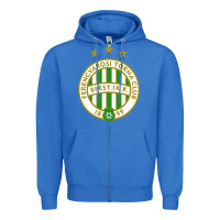 True Royal the-ferencváros-pen Zipper Hoodie - linhVisuals