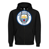 Black the-manchester-city-pen Zipper Hoodie - linhVisuals