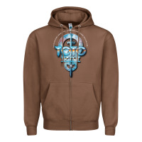 Chestnut toto black dwi Zipper Hoodie - linhVisuals