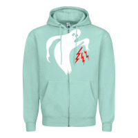 Seafoam the ghost army Zipper Hoodie - linhVisuals