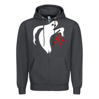 Smoke the ghost army Zipper Hoodie - linhVisuals