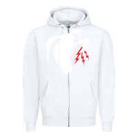 White the ghost army Zipper Hoodie - linhVisuals