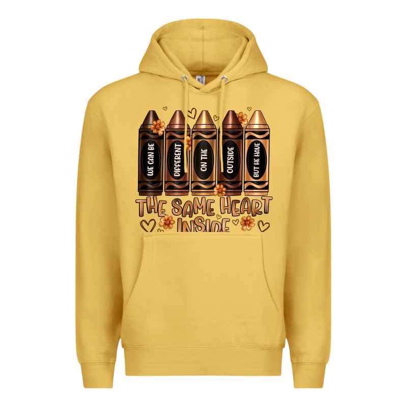 The Same Heart Inside Artiststas Premium Hoodie by Artiststas | Teevron