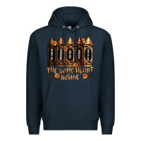 Navy the same heart inside artiststas Premium Hoodie - Artiststas