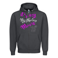 Smoke it's my birthday month party Zipper Hoodie - linhVisuals