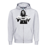 Heather Grey it should have been lars Zipper Hoodie - linhVisuals
