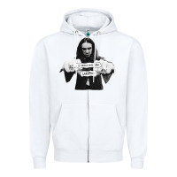 White it should have been lars Zipper Hoodie - linhVisuals