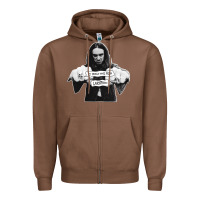Chestnut it should have been lars Zipper Hoodie - linhVisuals