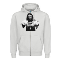 Dove Grey it should have been lars Zipper Hoodie - linhVisuals