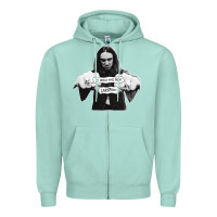 Seafoam it should have been lars Zipper Hoodie - linhVisuals