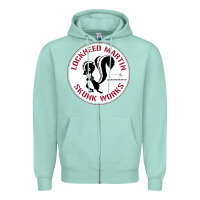 Seafoam skunks works adp roundel patch Zipper Hoodie - linhVisuals