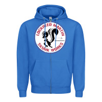 True Royal skunks works adp roundel patch Zipper Hoodie - linhVisuals