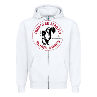 White skunks works adp roundel patch Zipper Hoodie - linhVisuals