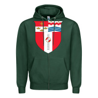 Sports Green Rensselaer Polytechnic Institute Zipper Hoodie - linhVisuals