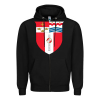 Black Rensselaer Polytechnic Institute Zipper Hoodie - linhVisuals