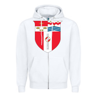 White Rensselaer Polytechnic Institute Zipper Hoodie - linhVisuals