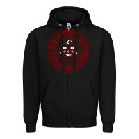 Black Rose-Hulman Institute of Technology Zipper Hoodie - linhVisuals