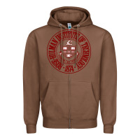 Chestnut Rose-Hulman Institute of Technology Zipper Hoodie - linhVisuals