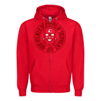 Red Rose-Hulman Institute of Technology Zipper Hoodie - linhVisuals