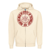 Sandshell Rose-Hulman Institute of Technology Zipper Hoodie - linhVisuals