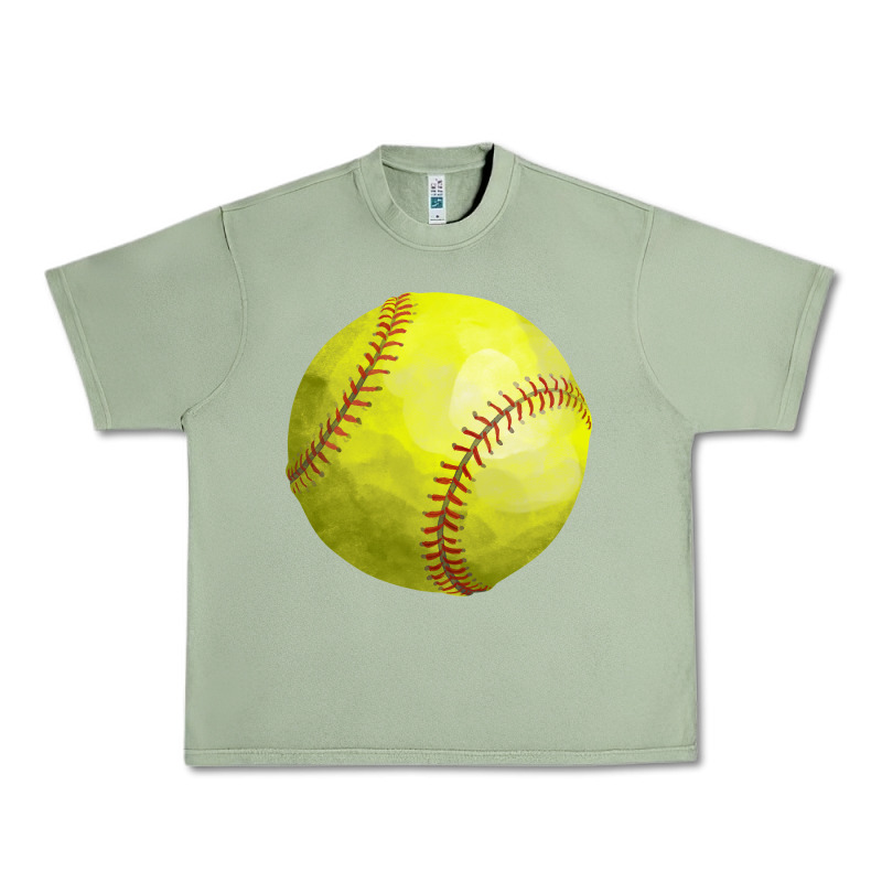 Softball Urban Heavy Tee by FaDigitalArtStudio | Teevron
