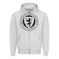Dove Grey St. Olaf College Zipper Hoodie - linhVisuals
