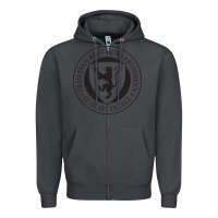 Smoke St. Olaf College Zipper Hoodie - linhVisuals