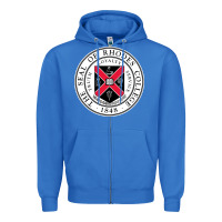 True Royal Rhodes College Zipper Hoodie - linhVisuals